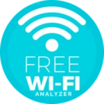 wifi analyzer & wifi speed tester android application logo